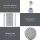 Handheld Shower Head 4.5, High Pressure 5 Spray Modes Chrome ABS Durable Water-Saving Filter Australian Standard
