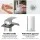 Cefito Bathroom Basin Mixer Tap - Tall Black Faucet, Brass & ABS, 265x120mm, Drip-Free Ceramic Cartridge, WELS Certified