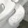 Cefito Ultra-Slim Bidet Attachment 0.23in Dual Nozzle Self-Cleaning Adjustable Pressure Non-Electric