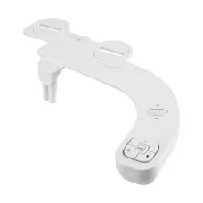 Cefito Ultra-Slim Bidet Attachment 0.23in Dual Nozzle Self-Cleaning Adjustable Pressure Non-Electric