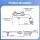 Cefito Ultra-Slim Bidet Attachment 0.23in Dual Nozzle Self-Cleaning Adjustable Pressure Non-Electric