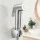 Cefito Handheld Bidet Sprayer Kit 1.5m Stainless Steel Hose Electroplated ABS Head G1/2 Valve Silver