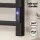 Devanti Heated Towel Rail 8-Bar Carbon Steel Electric Warmer Rack with Timer, Waterproof, Black, 40-55°C, 105W