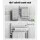 Devanti 4 Bar Stainless Steel Towel Rail Rack Holder, Wall Mounted Swivel Design with Hook, 36x25cm, Rust-Resistant