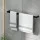 Devanti 600mm Wall Mounted Towel Rail Rack Holder, Single Bar, 304 Stainless Steel, Matte Black, Rust Resistant