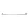 Devanti 600mm Wall Mounted Towel Rail Rack Holder, Single Bar, 304 Stainless Steel, Silver, Rust Resistant