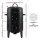 GRILLZ Charcoal BBQ Smoker, Heavy-Duty Steel, 38cm, Black - 3-in-1 Smoker, Griller & Roaster for Flavorful Cooking
