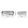 Devanti 73cm Commercial Electric Griddle, 4400W, Stainless Steel, Dual-Zone Cooking, S-Shaped Heating, 50-300°C