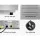 Devanti 55cm Commercial Electric Griddle BBQ Grill Plate, 3000W, Stainless Steel, Easy Clean, 50-300°C, SAA Approved