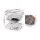 Grillz Portable Fire Pit BBQ Grill, Stainless Steel, 34x41x32.5cm, Includes Carry Bag, Perfect for Camping & Patios