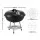 Grillz Compact Portable Charcoal BBQ with Lid 34cm Stainless Steel Grill Lightweight for Camping Tailgating