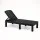 Gardeon Foldable Sun Lounger Recliner Chair with 4-Position Backrest Black