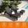 Gardeon Foldable Sun Lounger Recliner Chair with 4-Position Backrest Black