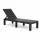 Gardeon Outdoor Folding Sun Lounger Recliner 4-Position Black Slatted Patio Pool Beach Chair 150kg
