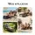 Gardeon Outdoor Folding Sun Lounger Recliner 4-Position Black Slatted Patio Pool Beach Chair 150kg