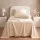 Giselle Bedding Single Sheet Set 150 GSM Micro Flannel Anti-Pilling Fast Drying Cream White