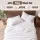 Giselle Bedding King 500TC Cotton 4-Piece Sheet Set with 40cm Deep Pocket White Sateen Weave