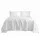 Giselle Bedding Queen 500TC Cotton Sheet Set, 40cm Extra Deep Pocket, Sateen Weave, White