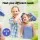 2 Pack Extra Large Bath Sheets Set, 100% Cotton, 550GSM, 180x90cm, Soft, Absorbent, Quick Dry, Blue Towels