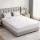 Giselle Bedding Electric Blanket Double Bamboo Fabric Fitted Heated Underlay 9 Settings 12-Hour Timer White