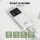 Giselle Bedding Electric Blanket Double Bamboo Fabric Fitted Heated Underlay 9 Settings 12-Hour Timer White