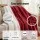 Giselle Bedding Electric Throw Rug 160cm x 130cm Dual-Sided Heated Blanket with 9 Settings Burgundy