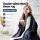 Giselle Electric Throw Rug Heated Blanket Charcoal Double Sided Flannel Sherpa 160x130cm 9 Heat Levels 9H Timer