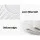 Giselle Bedding Queen Size Electric Blanket - Fleecy Synthetic Wool, 9 Heat Levels, Dual Controllers, Machine Washable