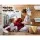 Giselle Bedding Electric Throw Rug Heated Blanket 160cm Burgundy with 9 Heat Settings