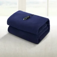 Giselle Bedding Electric Heated Car Blanket - Ultra-Soft Fleece, 150x110cm, 12V DC, 2m Cord, Ideal for Travel & Camping