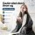 Giselle Bedding Electric Throw Rug – 160x130cm, Washable Flannel & Sherpa, 10 Heat Levels, Auto Shut-Off, Grey