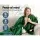 Giselle Bedding Heated Electric Throw Rug, Washable Coral Fleece, 10 Heat Settings, Green, 160x130cm, 1-Year Warranty