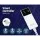 Giselle Bedding Electric Throw Blanket - Navy, 160x130cm Coral Fleece, 10 Heat Settings, LED Display, Machine Washable