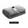 Giselle Bedding Heated Electric Throw Rug 160cm x 130cm Washable Fleece Blanket 9 Settings Silver