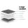 Giselle Weighted Blanket 5KG - Ultra-Soft Microfibre, Deep Touch Pressure, 152cm x 203cm, Dark Grey for Better Sleep