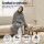 Giselle Bedding 6.8KG Weighted Blanket - Dual-Sided Fleece, Sherpa, 120x180cm, Anti-Anxiety, Glass Beads Filling