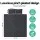 Giselle Bedding Diamond Pintuck Queen Quilt Cover Set - 100% Microfibre, Elegant Black, 3-Piece, Machine Washable