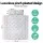 Giselle Bedding Queen 3-Piece Diamond Pintuck Quilt Cover Set, Grey - Premium Microfibre, Elegant and Breathable