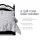 Giselle Bedding Queen 3-Piece Diamond Pintuck Quilt Cover Set, Grey - Premium Microfibre, Elegant and Breathable