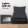 Giselle Bedding 3-Piece Queen Quilt Cover Set - Classic Black, 100% Microfibre, Pinch Pleat, Machine Washable