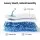 Giselle Bedding Waterproof Mattress Protector Single 100% Cotton Quilted Fitted Cover White 40cm Deep Skirt