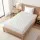 Giselle Bedding Waterproof Mattress Protector Single 100% Cotton Quilted Fitted Cover White 40cm Deep Skirt