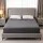 Giselle Bedding Queen Mattress Protector - Water-Resistant, Microfibre, 360° Fit, Deep 40cm Pocket, Grey, Noise-Free