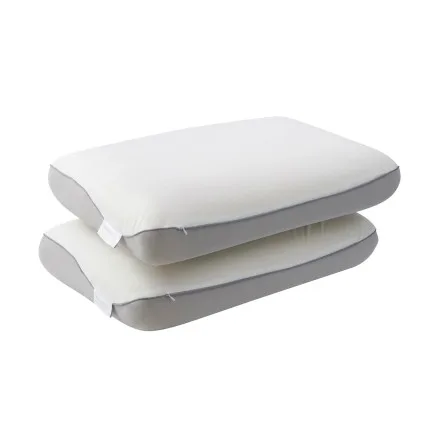 RoomSense Reversible Dual-Sided 55D Memory Foam Pillow Cooling Warm Sides Ergonomic Contour Support for Neck Pain