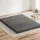 Giselle Bedding Queen Foldable Mattress - Tri-Fold Design, High-Density Foam, Dark Grey, Washable Cover, 203x153cm