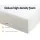 Giselle Bedding Queen Foldable Mattress - Tri-Fold Design, High-Density Foam, Dark Grey, Washable Cover, 203x153cm