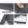 Giselle Bedding Queen Foldable Mattress - Tri-Fold Design, High-Density Foam, Dark Grey, Washable Cover, 203x153cm