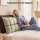 Giselle Bedding Headboard Pillow with Double-Layer Storage, Adjustable Filling and Chenille Reading Backrest Cushion