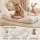 Giselle Bedding Double Wedge Pillow Headboard with Shredded Foam and Corduroy Cover