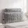 Giselle Bedding King Single Wedge Pillow Headboard with Washable Faux Rabbit Fur Cover Dual Pockets and Neck Roll